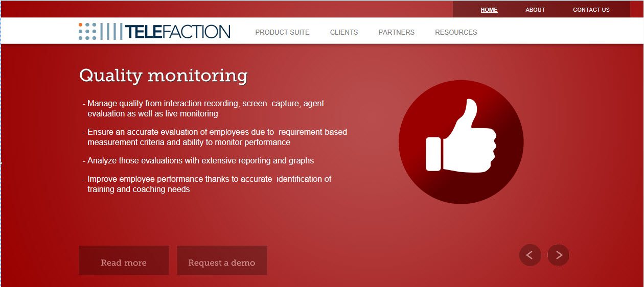 Telefaction Web Content